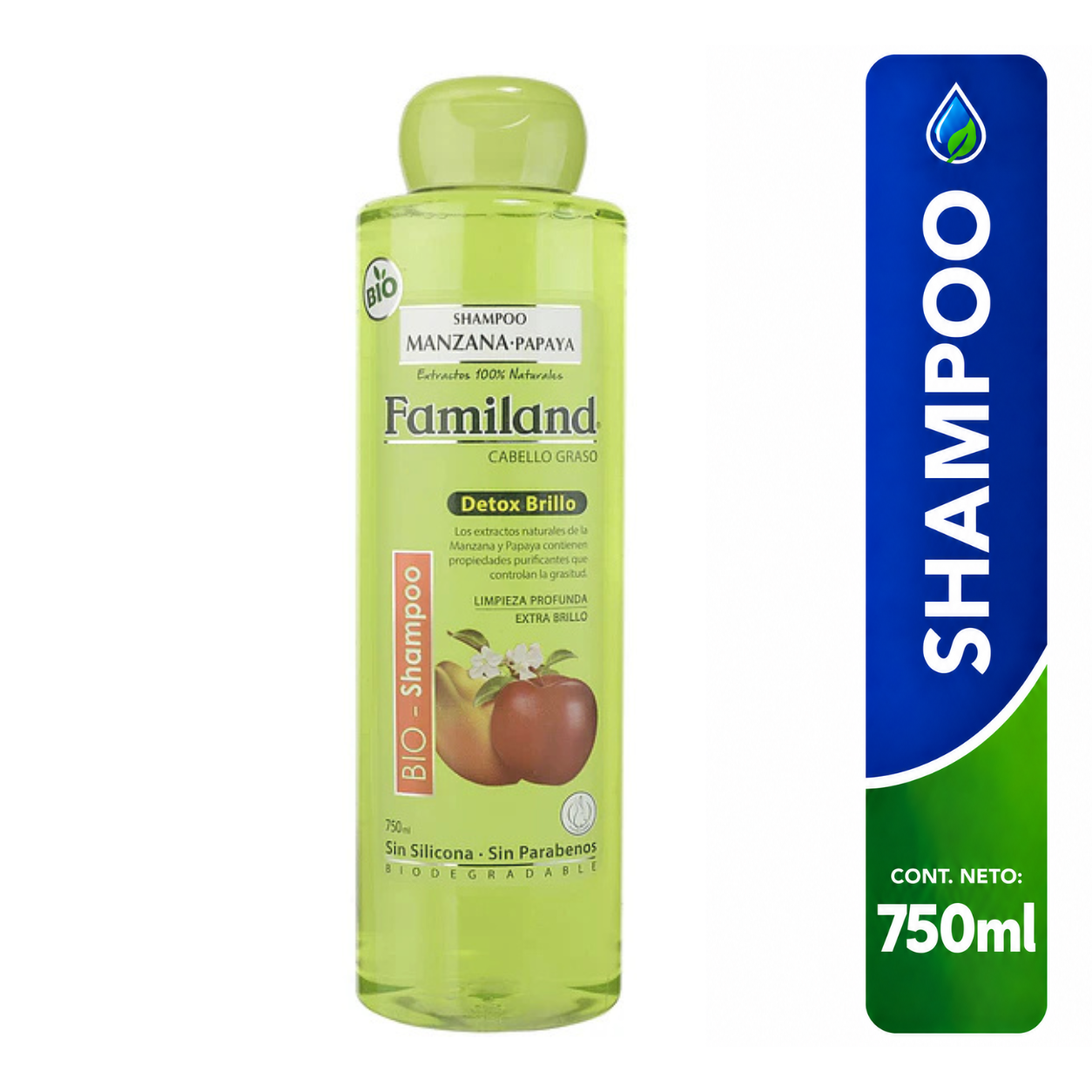Shampoo Manzana Papaya