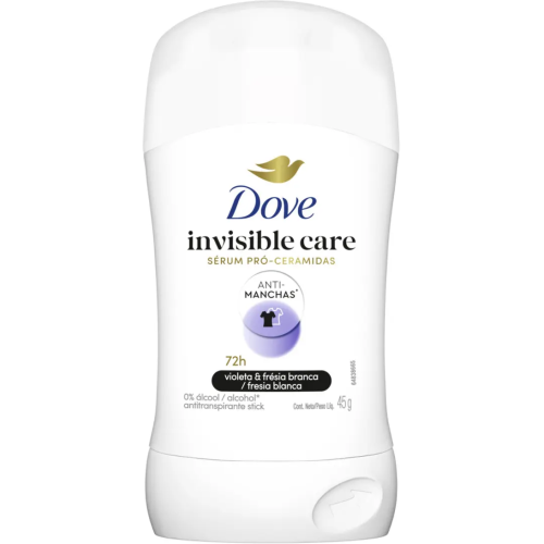 Desodorante en Barra Dove Invisible Care Antimanchas Women 45 grs.