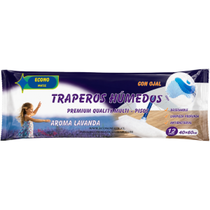 Trapero Húmedo Econo Aroma Lavanda  (12unid).