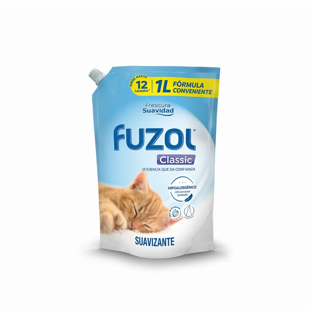 Suavizante Fuzol Clásico Doypack 1 L