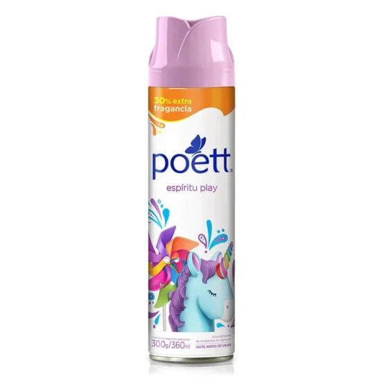 Aromatizante de Aire Poett Espíritu Play 360 ml