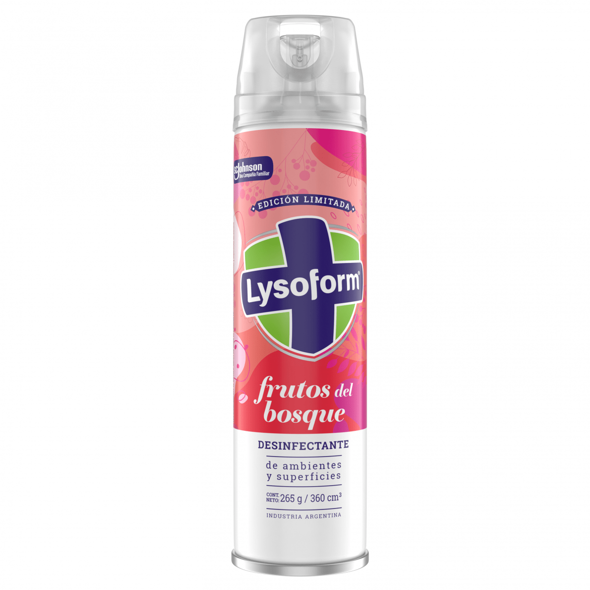 Desinfectante Lysoform Frutos del Bosque 265 g