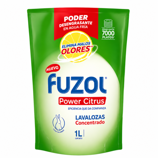 Lavalozas Concentrado Fuzol Limón 1 L