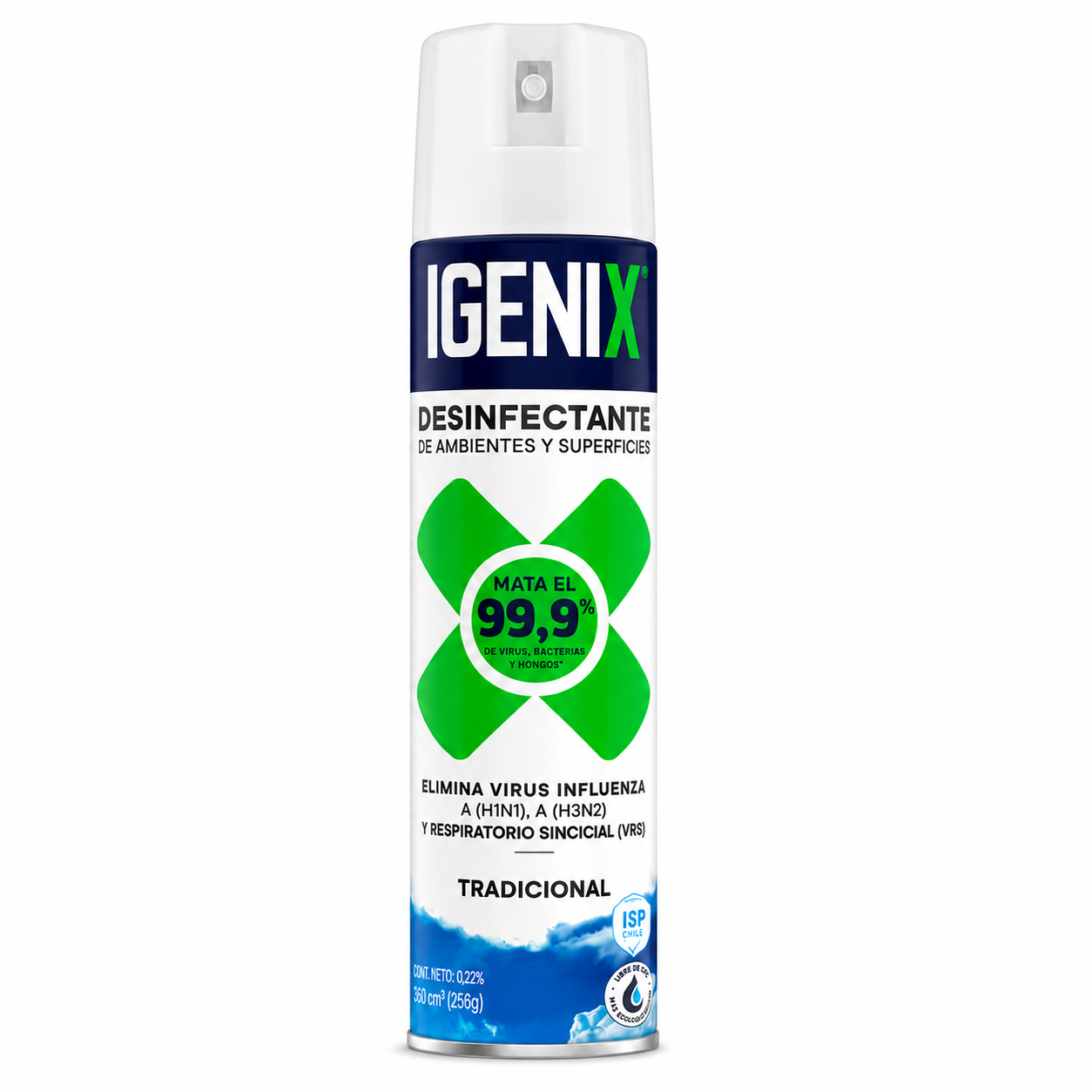 Desinfectante Igenix Tradicional 360 ml | Ambiente y Superficies Desinfectante de Ambiente y Superficies Igenix Tradicional 360 ml