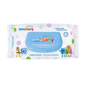 Toallitas Húmedas Emubaby 80 Unidades