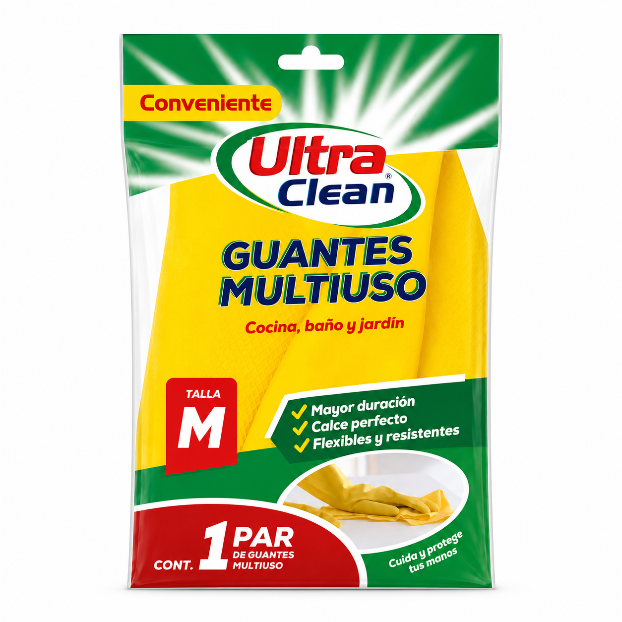 Guantes de Limpieza Ultra Clean Talla M