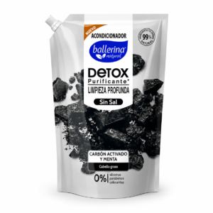 Acondicionador Ballerina Detox Carbón Activado y Menta 750 ml
