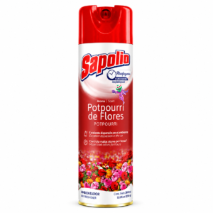 Ambientador en Aerosol Sapolio Potpourri de Flores 360 ml