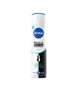 Antitranspirante en Spray Nivea Black & White Invisible Pure Women 150 ml