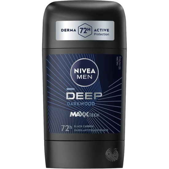 Antitranspirante en Barra Nivea Men Deep Dark Wood 50 g
