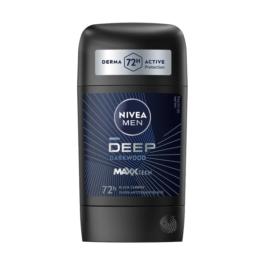 Antitranspirante en Barra Nivea Men Deep Dark Wood 50 g