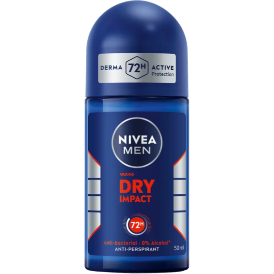 Antitranspirante Roll-On Nivea Men Dry Impact 50 ml