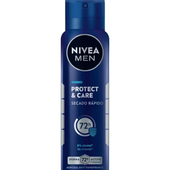 antitranspirante-nivea-men-protect-care-spray-150ml Antitranspirante en Spray Nivea Men Protect & Care 150 ml