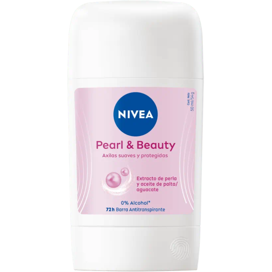 antitranspirante-nivea-pearl-beauty-women-54g Antitranspirante en Barra Nivea Pearl & Beauty Original Women 54 g