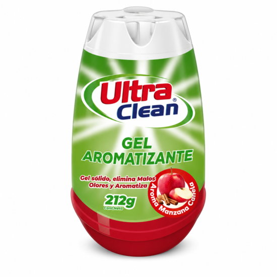 Aromatizante en Gel Ultra Clean Manzana Canela 212 g