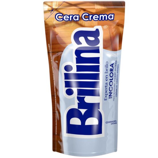 Cera en Crema Brillina Incolora 340 ml