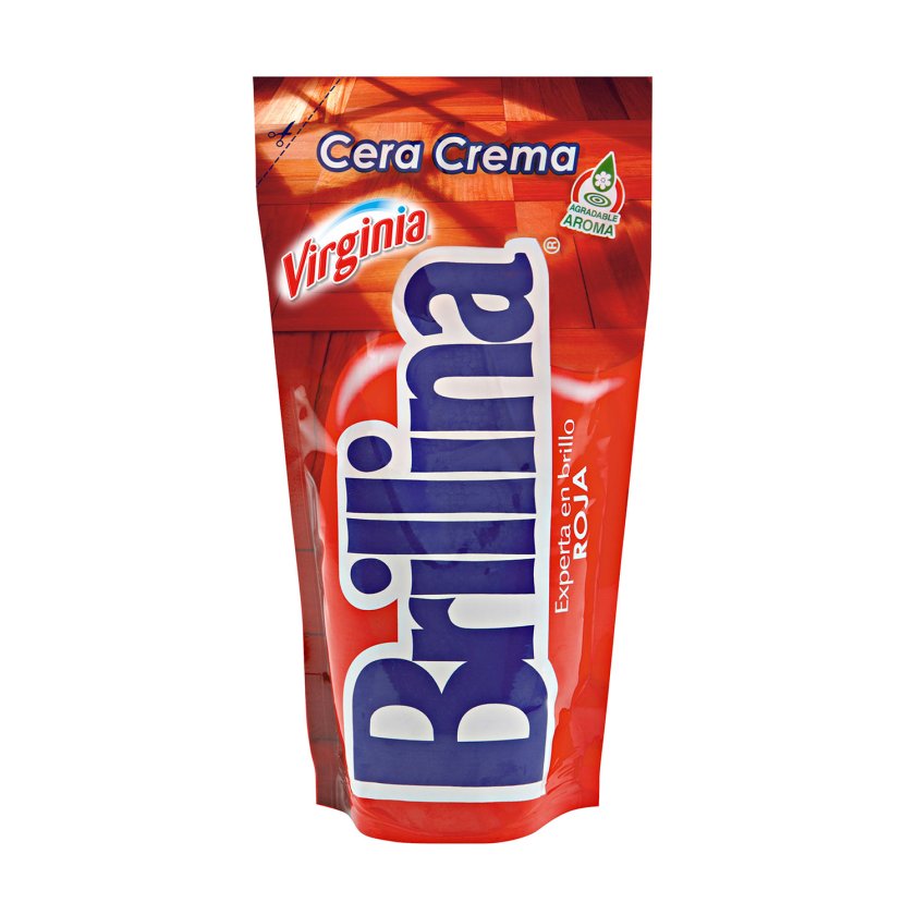 Cera en Crema Brillina Roja 340 ml