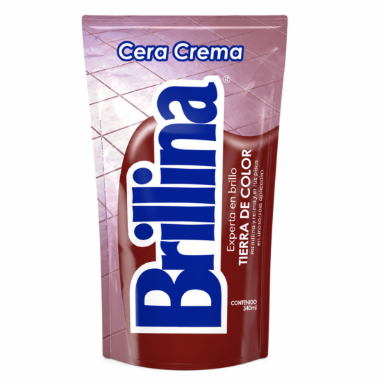 Cera en Crema Brillina Tierra Color 340 ml