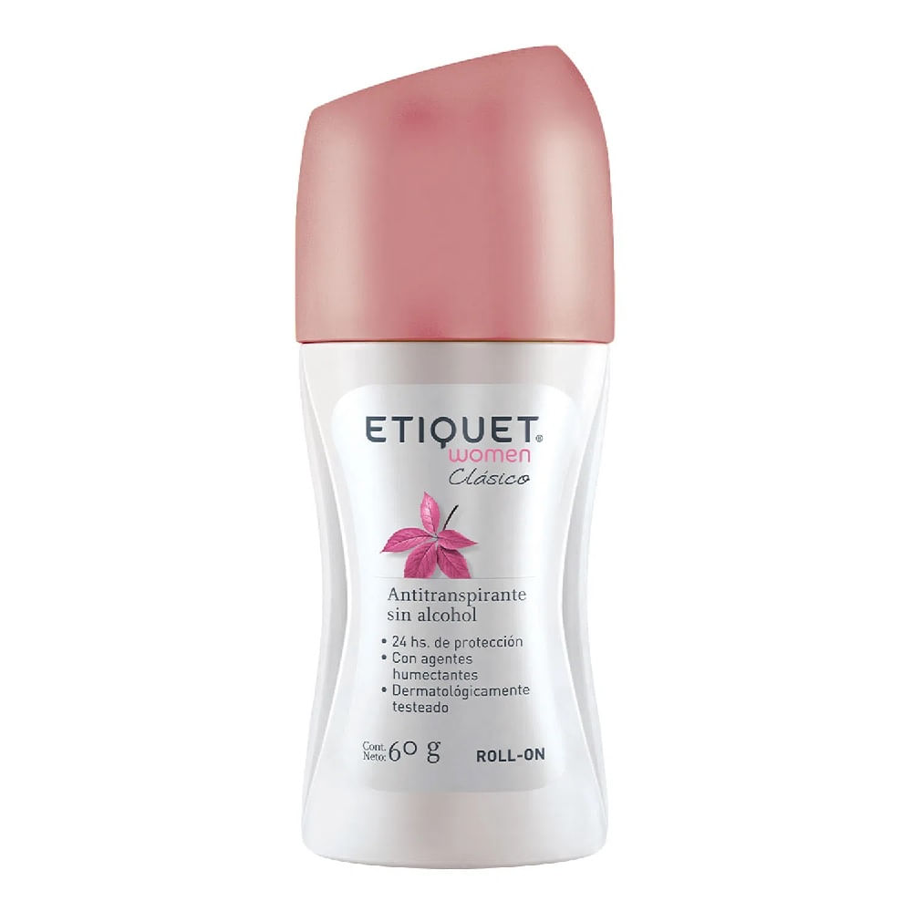 Desodorante Roll-On Etiquet On Clásico Mujer 60 g