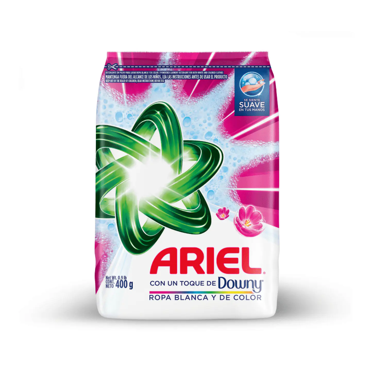 Detergente en Polvo Ariel con Toque de Downy 400g