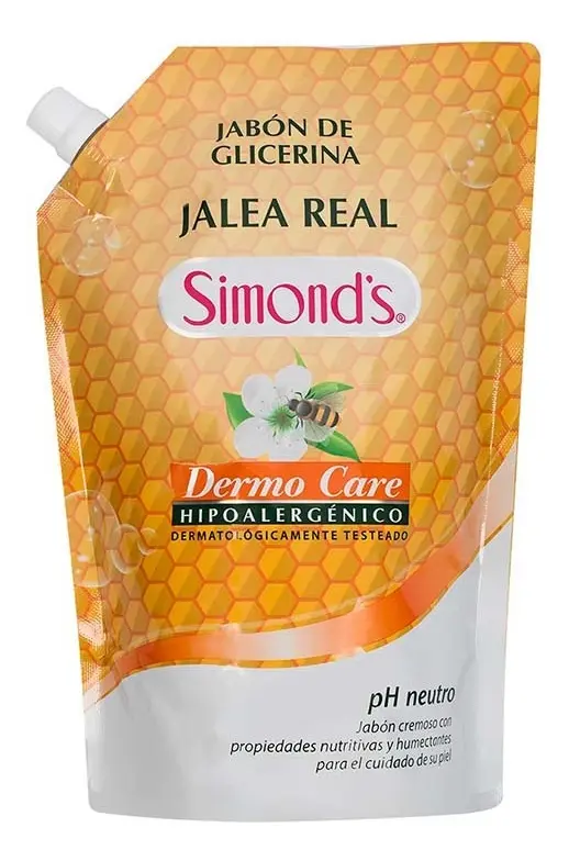 Jabón Líquido Simond’s Dermo Care Jalea Real Recarga 750 ml