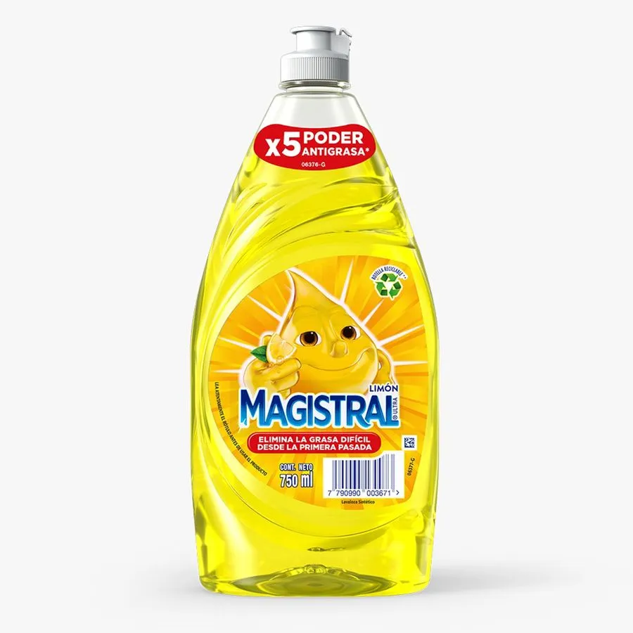 Lavaloza Concentrado Magistral Limón 750 ml
