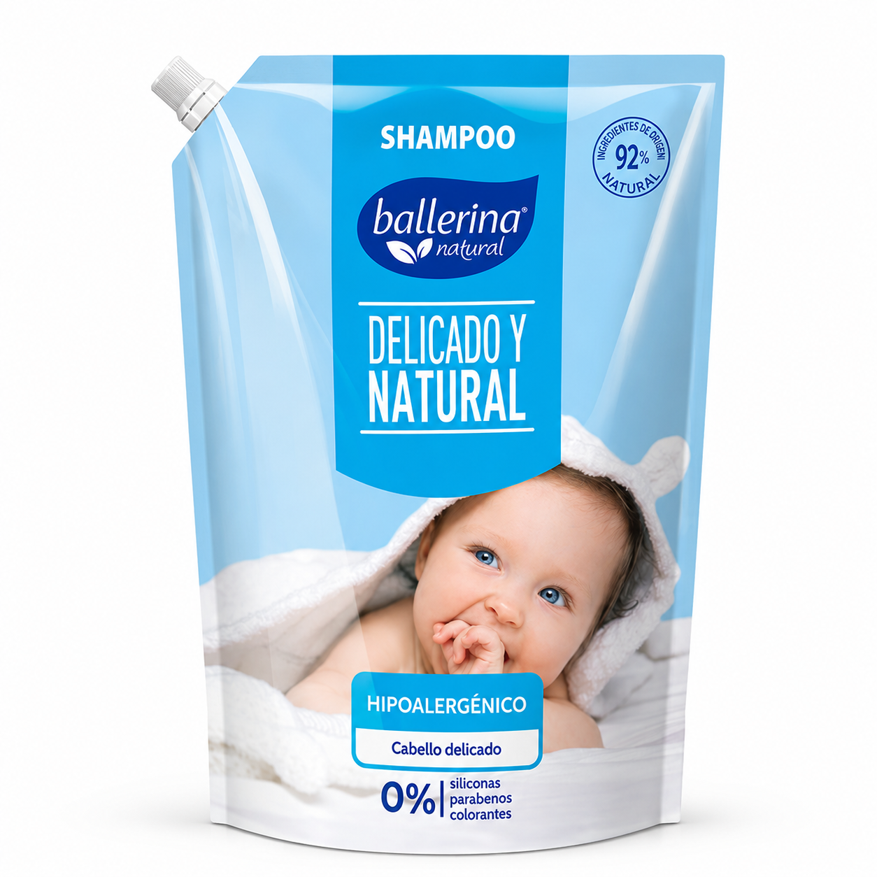 Shampoo Ballerina Hipoalergénico 750 ml