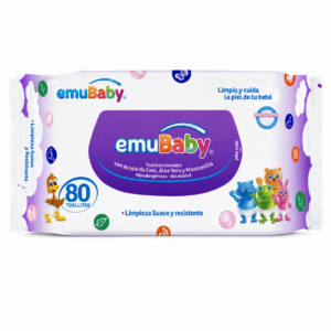 Toallitas Húmedas Emubaby Superior 80 Unidades